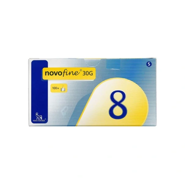 Novofine Penkanyle 30G x 8 mm - 100 stk