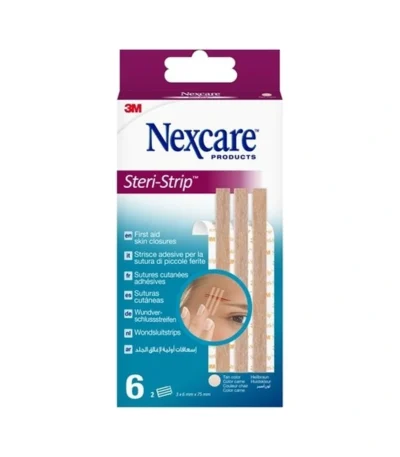 3M Nexcare Steri-Strip 6 mm x 75 mm - 6 stk