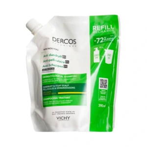 Vichy Dercos Anti-Dandruff Shampoo Dry Hair Refill - 390 ml