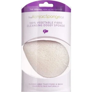 Konjac Doggy Sponge Hvid - 1 stk