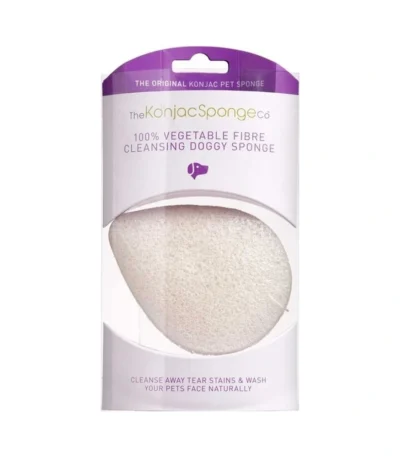 Konjac Doggy Sponge Hvid - 1 stk