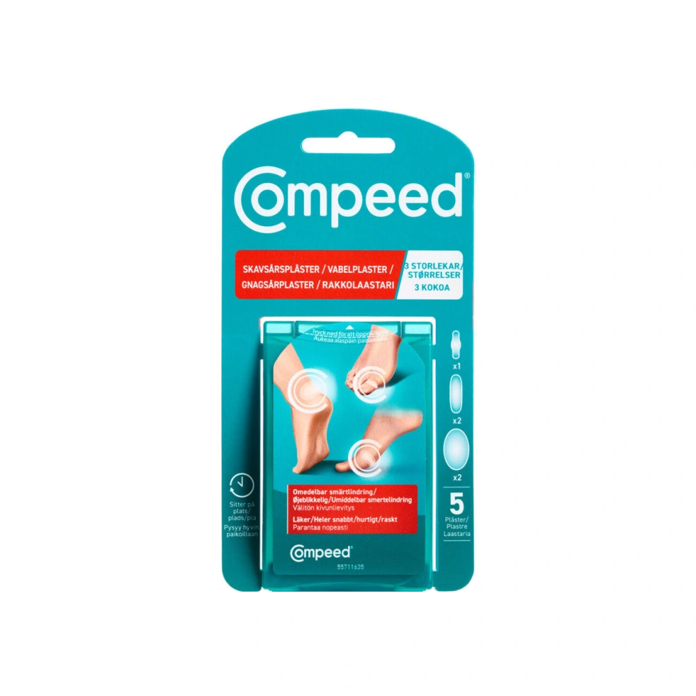 Compeed Vabel Mix Plaster - 5 stk