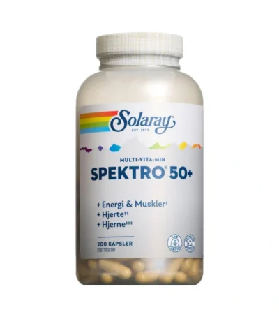 Solaray Spektro 50+ - 200 stk