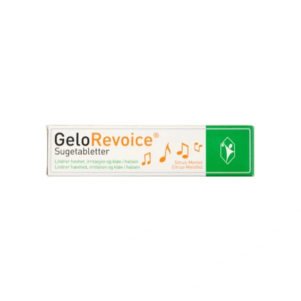 Gelorevoice Sugetabletter Citrus-Menthol - 20 stk