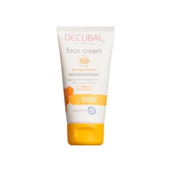 Decubal Sun Face Cream SPF 50+ - 50 ml