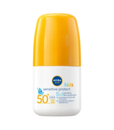 NIVEA Kids Sensitive Sun Roll On SPF 50+ - 50 ml
