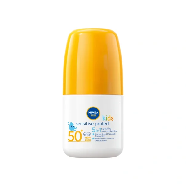 NIVEA Kids Sensitive Sun Roll On SPF 50+ - 50 ml