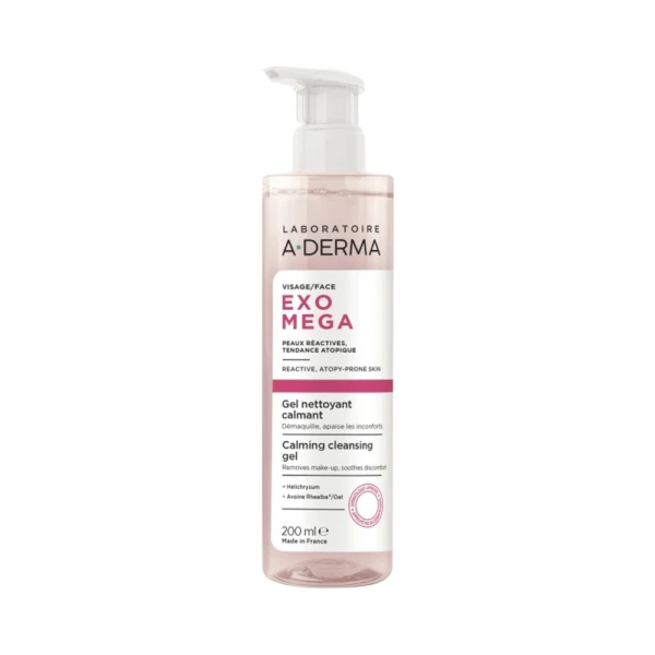 A-Derma Exomega Calming Cleansing Gel - 200 ml