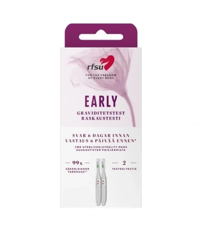 RFSU Graviditetstest Early - 2 stk