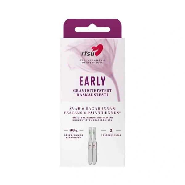 RFSU Graviditetstest Early - 2 stk