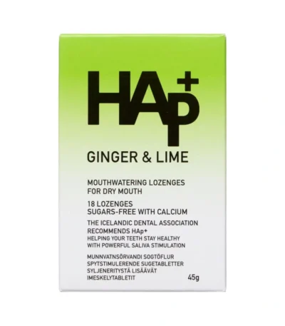 HAp+ Ingefær & Lime - 18 stk