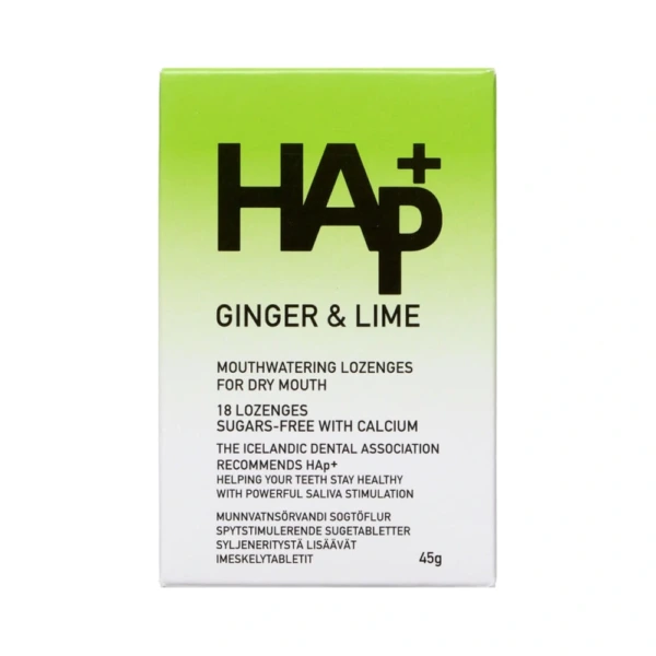 HAp+ Ingefær & Lime - 18 stk