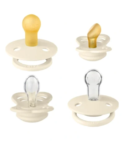 BIBS Try-it Ivory Collection Size 1 - 4 stk