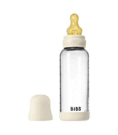 BIBS Baby Bottle Sutteflasker Latex Ivory 270 ml - 1 stk