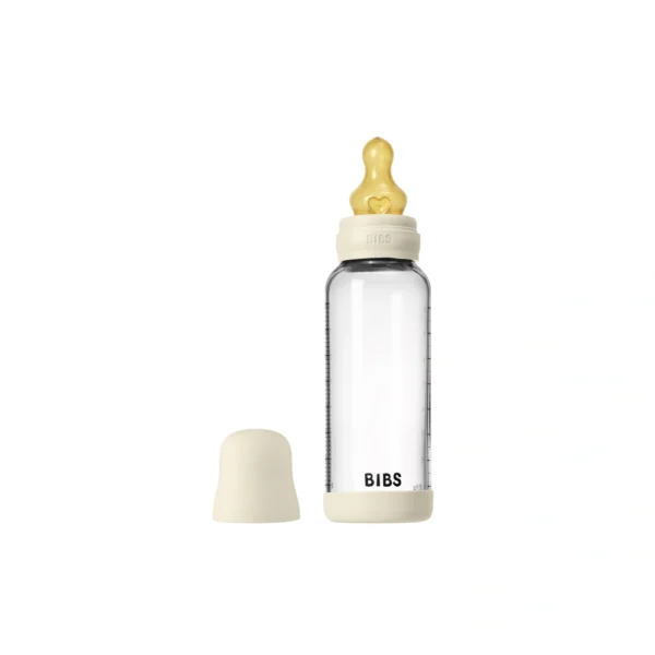 BIBS Baby Bottle Sutteflasker Latex Ivory 270 ml - 1 stk