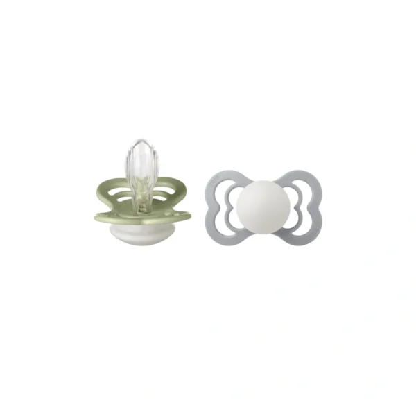 BIBS Supreme Sage Nat/Cloud Nat Size 2 - 2 stk