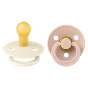 BIBS Colour Ivory/blush Latex Size 1 - 2 stk