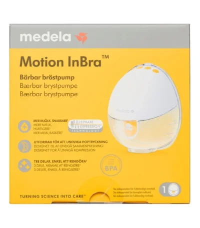Medela Motion InBra Elektrisk Enkeltbrystpumpe - 1 stk