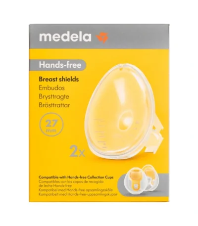 Medela Hands-free Brysttragt 27 mm - 2 stk