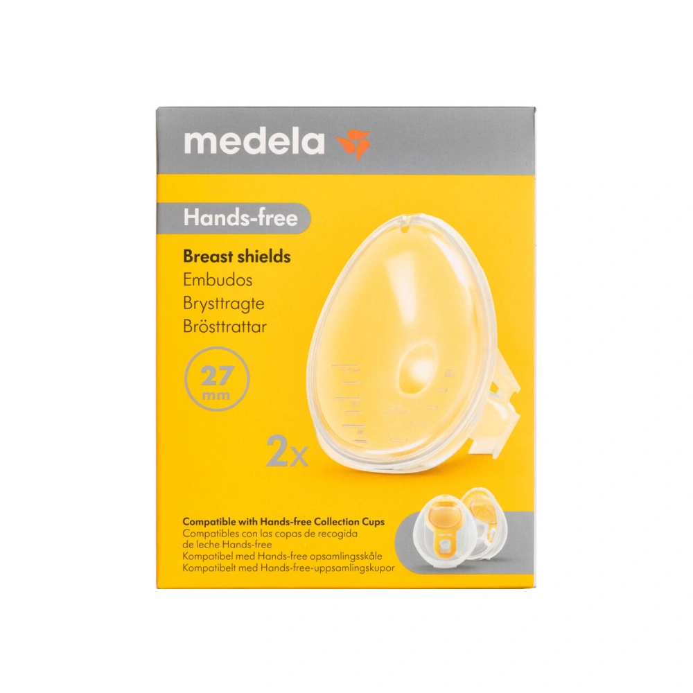 Medela Hands-free Brysttragt 27 mm - 2 stk