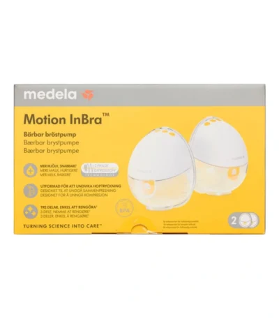 Medela Motion InBra Elektrisk Dobbeltbrystpumpe - 1 stk