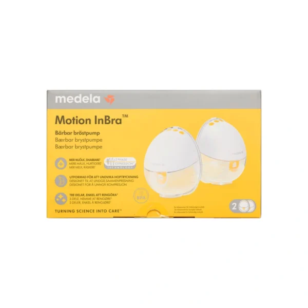 Medela Motion InBra Elektrisk Dobbeltbrystpumpe - 1 stk