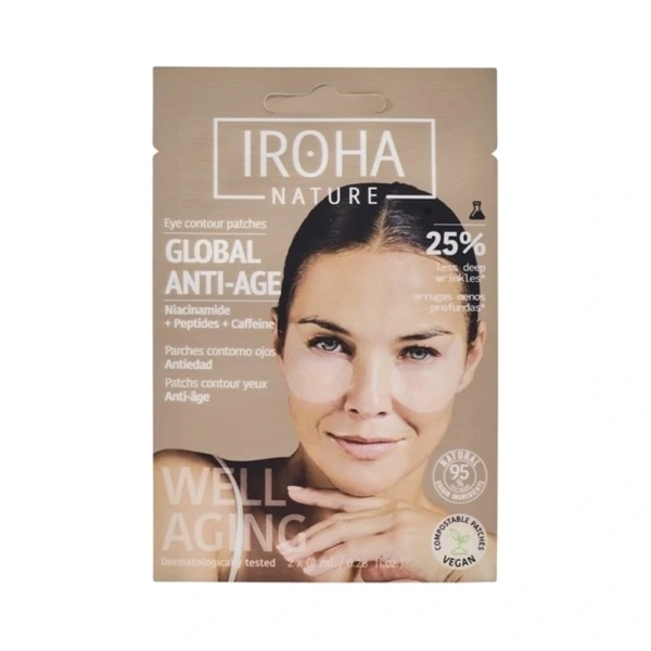 IROHA Anti-age Eye Contour Patches - 2 stk