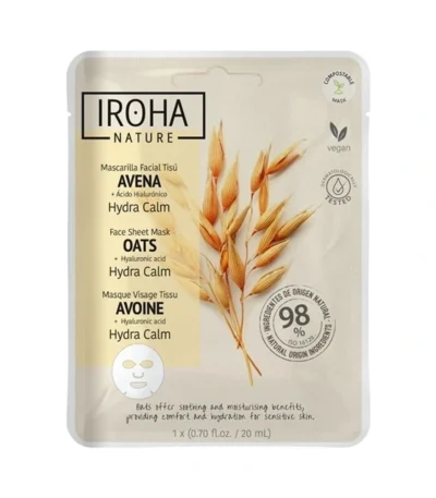IROHA Hydra Calm Face Sheet Mask 20 ml - 1 stk