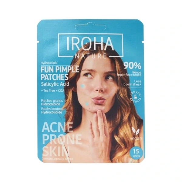 IROHA Fun Pimple Patches - 15 stk