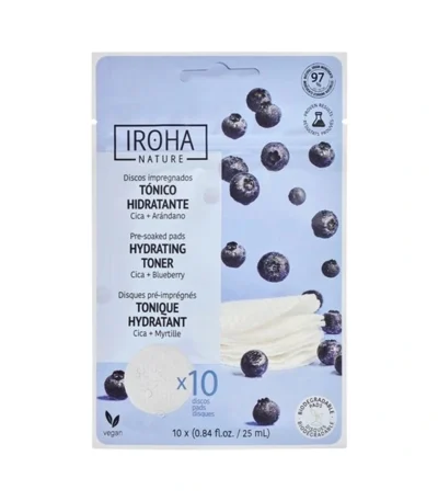 IROHA Hydrating Toner Pads - 10 stk