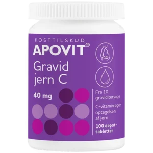 APOVIT Gravid Jern C - 100 stk