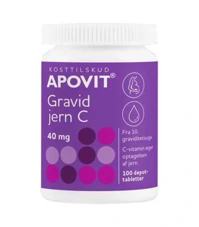 APOVIT Gravid Jern C - 100 stk