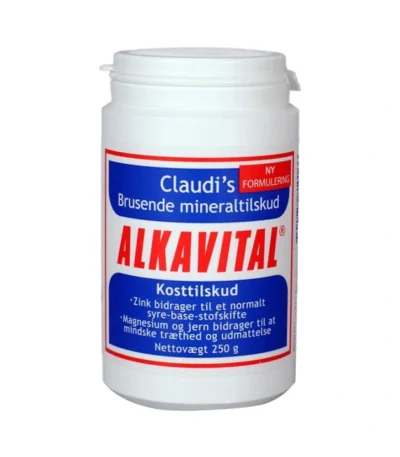Brusende Mineraltilskud Alkavital – 250 g