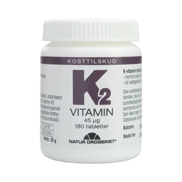 Natur Drogeriet K2-Vitamin 45 µg – 180 stk