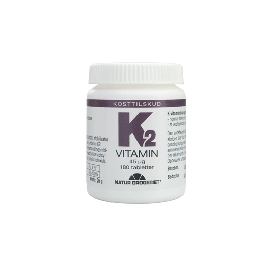 Natur Drogeriet K2-Vitamin 45 µg – 180 stk
