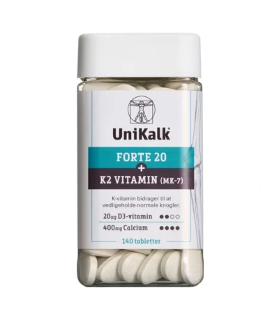 UniKalk Forte 20 + K2 - 140 stk