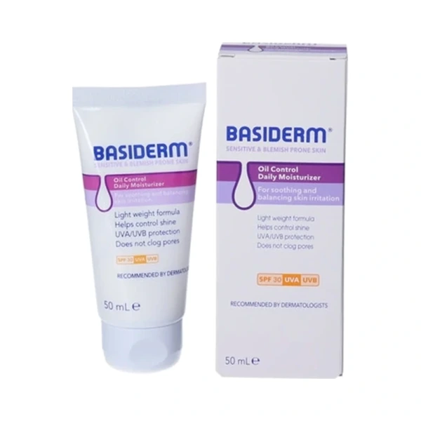 Basiderm Oil Control Daily Moisturizer SPF 30 – 50 ml