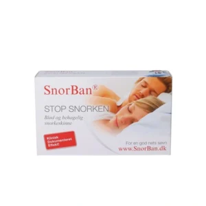 SnorBan Anti-snorkeskinne – 1 stk