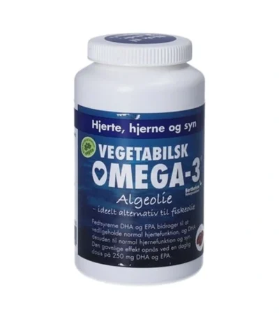 Grønne Vitaminer Vegetabilsk Omega-3 - 180 stk