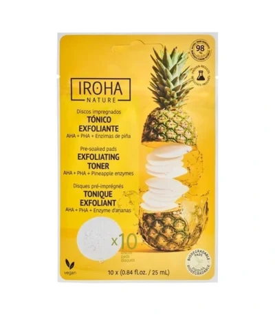 IROHA Exfoliating Toner Pads - 10 stk