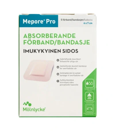 Mepore Pro 6 x 7 cm - 5 stk