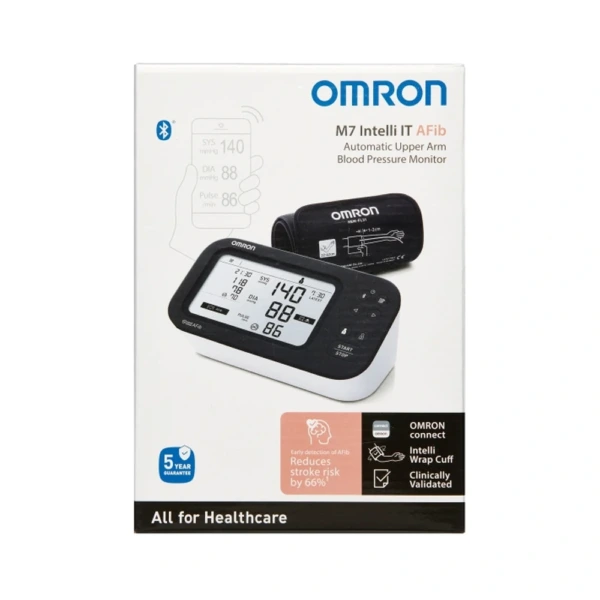Omron M7 Intelli IT AFib Digital Blodtryksmåler - 1 stk