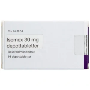 Isomex Orifarm 30 mg - 98 stk