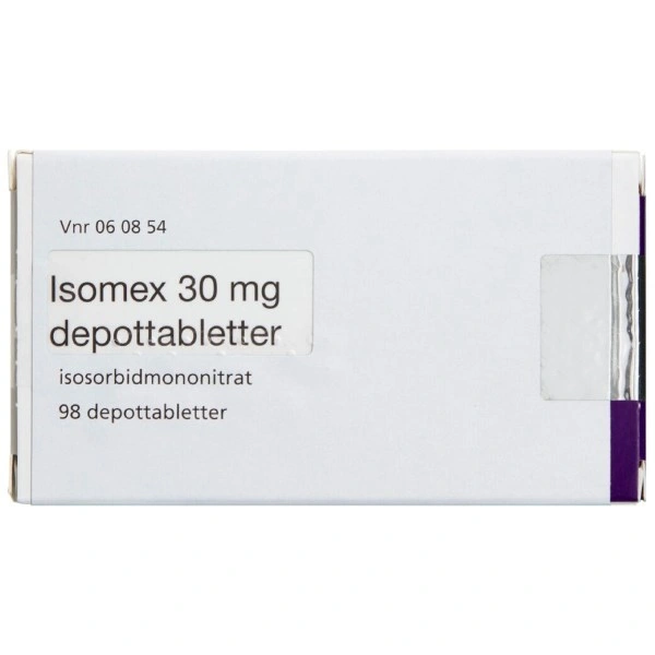 Isomex Orifarm 30 mg - 98 stk