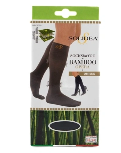 Solidea Bamboo Opera Sort Str. M – 1 par