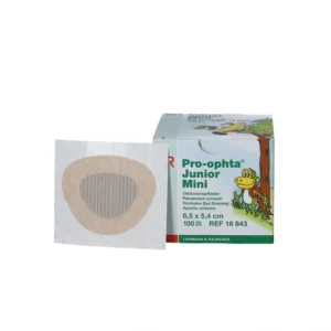 Pro-ophta Junior Mini Skeleplaster 6,5 x 5,4 cm – 100 stk