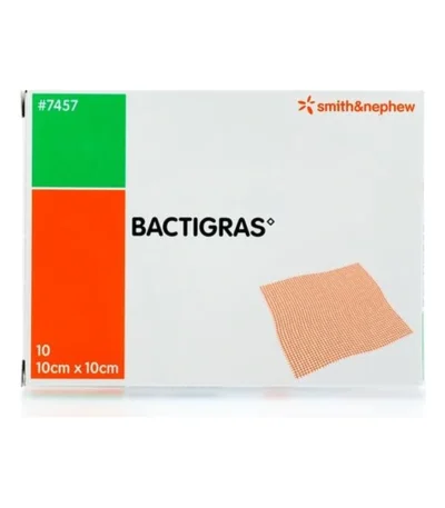 smith&nephew Bactigras 10 cm x 10 cm – 10 stk