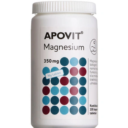APOVIT Magnesium 350 Mg Depot - 100 stk