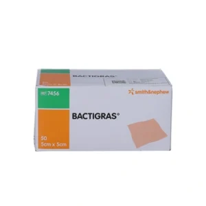 smith&nephew Bactigras 5 cm ×5 cm – 50 stk