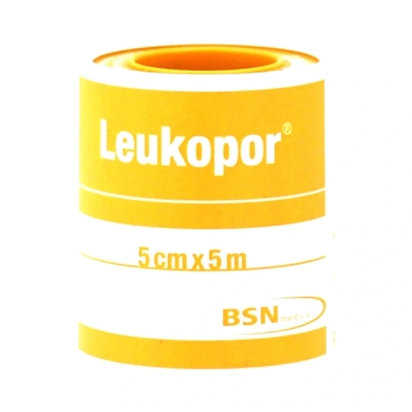 Leukoplast Leukopor 5 cm x 5 m – 1 stk